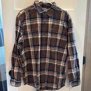 Men’s carhartt button down shirt